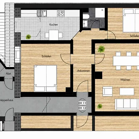 Mystay I Lofts I Superior Design Apartment *